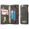 Caseme 008 Housse iPhone 6 Etui avec Coque Détachable Porte-Monnaie - Noir
