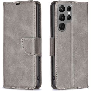 Mobigear Excellent Housse Samsung Galaxy S25 Ultra Etui Porte-Monnaie - Gris
