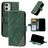 Mobigear Rhombus Housse iPhone 12 Mini Etui Porte-Monnaie - Vert