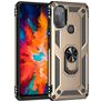 Mobigear Armor Ring Coque Motorola Moto G50 Coque arrière Rigide Anti-Chocs avec Anneau-Support - Or