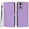 Mobigear Urban Wallet Housse Motorola Moto E14 Etui Porte-Monnaie - Lavande