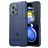 Mobigear Rugged Shield Coque POCO X4 GT Coque arrière en TPU Souple Anti-Chocs - Bleu