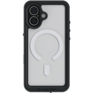 Ghostek Nautical Slim Coque Transparente iPhone 17 MagSafe Coque arrière Imperméable Rigide Anti-Chocs - Transparent