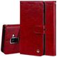 Mobigear Wallet Housse Samsung Galaxy A8 (2018) Etui Porte-Monnaie - Rouge