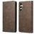 Mobigear Wallet Housse Samsung Galaxy A17 Etui Porte-Monnaie - Marron