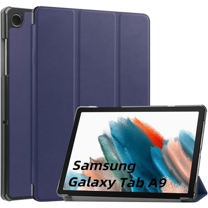 Mobigear Tri-Fold Coque Samsung Galaxy Tab A11 Etui - Dark Blue