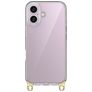 Mobigear Bungy iPhone 16 Plastique rigide Coque arrière - Or