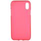 Mobigear Colors Coque iPhone XS Coque arrière en TPU Souple - Rouge