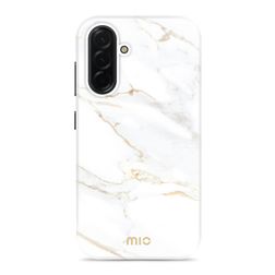MIO Coque Samsung Galaxy A36 MagSafe Coque arrière Rigide - White Marble
