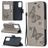 Mobigear Butterfly Housse Samsung Galaxy A52s 5G Etui Porte-Monnaie - Gris