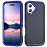 Mobigear Rugged Coque iPhone 17 Coque arrière Rigide Anti-Chocs - Bleu