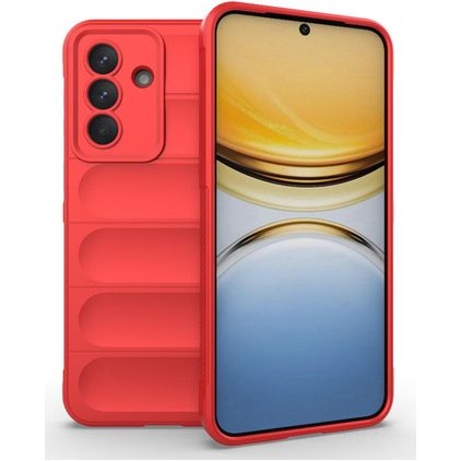 Mobigear Bumpy Coque Samsung Galaxy A37 Coque arrière en TPU Souple - Rouge
