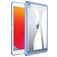 Mobigear Crystal Coque iPad 7 (2019) Coque Arrière Rigide - Transparent / Bleu