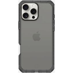 ITSKINS Level 2 SpectrumClear R Coque iPhone 16 Pro Max Coque arrière en TPU Souple Anti-Chocs - Smoke