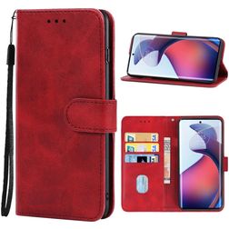 Mobigear Wallet Housse Motorola Moto G72 Etui Porte-Monnaie - Rouge
