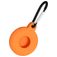 Mobigear Circle Key Coque TPU souple Porte-clés pour Apple AirTag - Orange