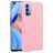 Mobigear Croco Coque OPPO Reno 4 Coque arrière Rigide - Rose