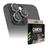 Striker Single Lens iPhone 15 Pro Max Verre trempé Protection objectif caméra - Compatible coque - Noir