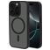 Mobiparts Hardcover iPhone 16 Pro MagSafe Plastique rigide Coque arrière - Satin Black