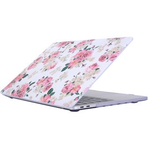 Mobigear Flowers MacBook Pro 15 Pouces (2016-2019) Coque - Model 39 - Model A1707 / A1990