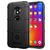 Mobigear Rugged Shield Coque Motorola Moto G7 Play Coque arrière en TPU Souple Anti-Chocs - Noir
