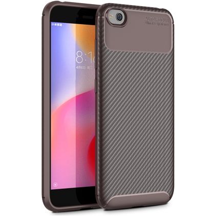 Mobigear Racing Coque Xiaomi Redmi Go Coque arrière en TPU Souple - Marron