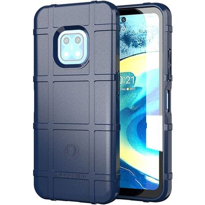 Mobigear Rugged Shield Nokia XR20 TPU souple Coque arrière Antichoc - Bleu
