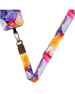 MIO Lanyard - Cordon de téléphone universel ajustable - Flowers