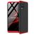 Mobigear TriGuard Coque Realme 8 Coque arrière Rigide - Noir / Rouge