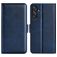 Mobigear Slim Magnet Samsung Galaxy M55 Étui Portefeuille - Bleu foncé