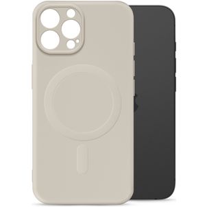 My Style Protective Flex Coque iPhone 16 Pro Max MagSafe Coque arrière en TPU Souple - Antique White