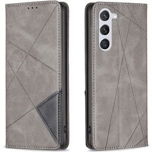 Mobigear Rhombus Slim Housse Samsung Galaxy S24 Etui - Gris