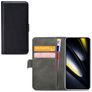 Mobilize Classic Housse POCO F6 Etui Porte-Monnaie - Noir