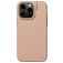 Nudient Base iPhone 15 Pro Max Silicone Coque arrière - Peach Orange