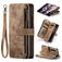 Caseme C30 Housse Samsung Galaxy Z Fold 4 Etui Porte-Monnaie - Marron