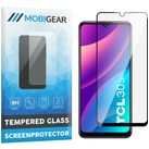 Mobigear Premium TCL 30 SE Verre trempé Protection d'écran - Compatible Coque - Noir