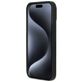Mobiparts Coque iPhone 15 Pro Max MagSafe Coque arrière en Silicone - Noir