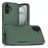 Mobigear Heavy Armor iPhone 16 Plus Plastique rigide Coque arrière Antichoc - Vert