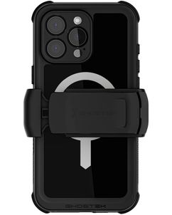 Ghostek Nautical Belt Coque iPhone 16 Pro Max MagSafe Coque arrière Imperméable Rigide Anti-Chocs - Noir