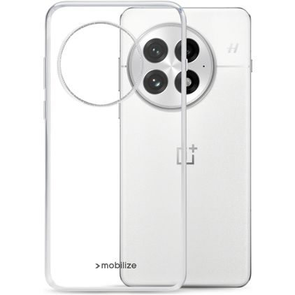 Mobilize Gelly Transparent OnePlus 13 TPU souple Coque arrière - Transparent