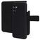 Mobiparts Samsung Galaxy A16 MagSafe Coque Cuir véritable Étui 2en1 avec coque amovible Portefeuille - Noir