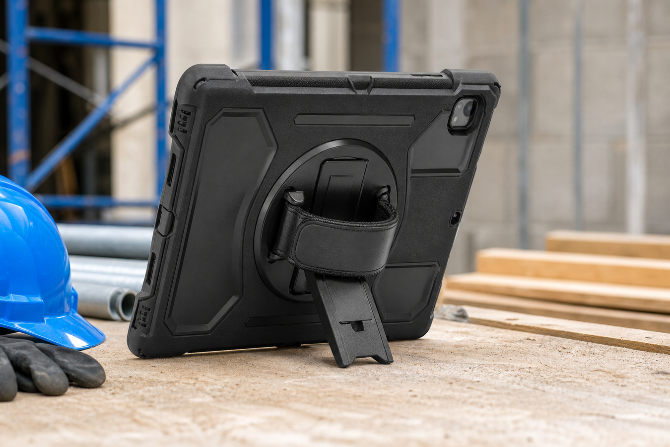 Coques de tablette robustes pour le BTP et la logistique