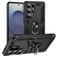 Mobigear Armor ring Coque Samsung Galaxy S26 Ultra Coque arrière Rigide Anti-Chocs avec Anneau-Support - Noir