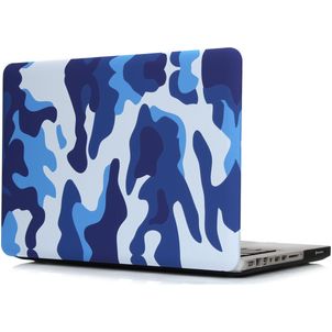 Mobigear Design MacBook Pro 15 Pouces (2016-2019) Coque - Sea Camauflage - Model A1707 / A1990