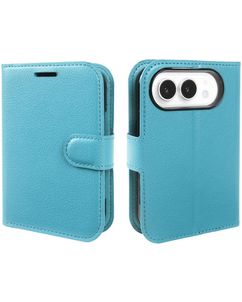 Mobigear Classic iPhone Duo Étui Portefeuille - Bleu