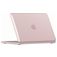 Mobigear Crystal Case MacBook Neo 13 Pouces (2026) Coque - Rose pastel - Model A3404