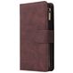 Mobigear Zipper Housse Huawei P40 Etui Porte-Monnaie - Marron