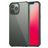 Mobigear Crystal iPhone 12 Pro Max Plastique rigide Coque arrière - Transparent / Vert