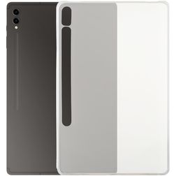 Mobigear Ultra Thin Mince Samsung Galaxy Tab S9 TPU souple Coque arrière - Transparent