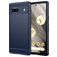 Mobigear Brushed Slim Coque Google Pixel 7a Coque arrière en TPU Souple - Bleu